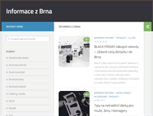 Tablet Screenshot of informacezbrna.cz